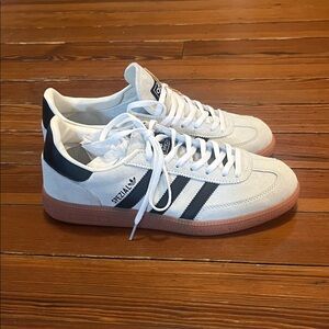 Adidas Spezial White and Black Trainers